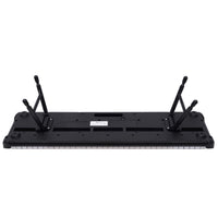 Karrera 61-Key Electronic Piano Keyboard with LED and Folding Stand in Black CHJ-SD1