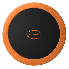 Kahuna 16ft Replacement Trampoline Safety Pad Cover and Jumping Spring Mat - Orange