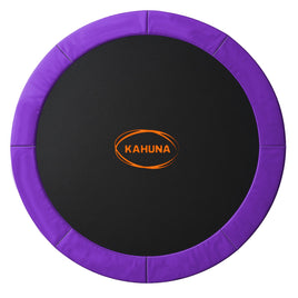 Kahuna 16ft Replacement Trampoline Safety Pad Cover and Jumping Spring Mat - Purple