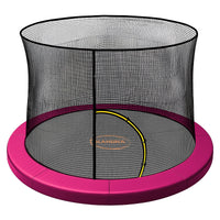 Kahuna 6ft Trampoline Pad and Net - Pink