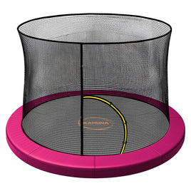 Kahuna 6ft Trampoline Pad and Net - Pink
