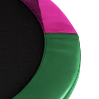 Kahuna 8ft Trampoline Pad and Net - Rainbow