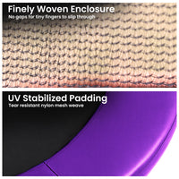 Kahuna 14ft Trampoline Pad and Net - Purple
