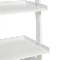 Sarantino Aster 5-Tier Ladder Shelf in White