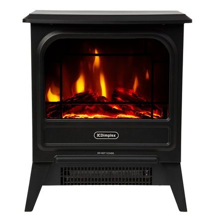 Dimplex 1.2kW MicroStove Optiflame Portable Electric Fire Stove
