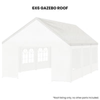 Wallaroo 6x6 White Premium Outdoor Event Marquee Roof Spare Part