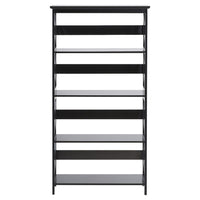 Sarantino Daphne 5-tier Cross Panel Bookshelf