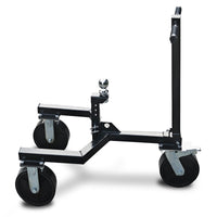Kartrite Trailer Dolly Adjustable 2in Hitch Ball 1500kg Tongue Weight Capacity w/8in Swivel Wheels Steel Trailer Mover