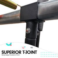 Kahuna 6 ft x 9 ft Rectangular Outdoor Trampoline - Orange