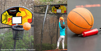 Trampoline Basketball Ring Set with Mini Ball and Pump