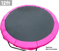 12ft Trampoline Replacement Pad Round - Pink