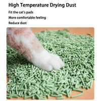 Dust-Free Tofu Cat Litter Quick Clumping & Odor Control Plant-Based Deodorizer Ideal for Multi-Cat Homes