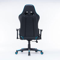 Gaming Chair Ergonomic Racing chair 165° Reclining Gaming Seat 3D Armrest Footrest Black Green