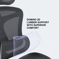 SIHOO A3 Doro C300 Ergonomics Executive Office Chair with Footrest Black