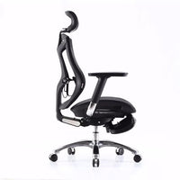 Sihoo Ergonomic Office Chair V1 4D Adjustable High-Back Breathable With Footrest And Lumbar Support Grey