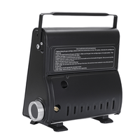 AMZ 1700W 2-in-1 Portable Outdoor Camping Butane Gas Heater Stove Steel Iron Aluminium Metal Manual Application for Travel