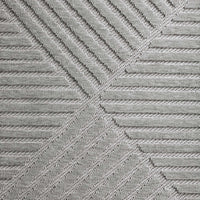 Alpha Outdoor Rug - Light Grey - 160x230