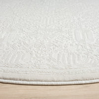 Grande Jacquard Rug - Ivory - 240x330