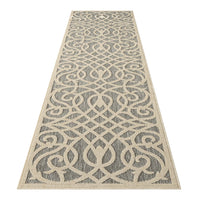 Alpha Outdoor Rug - Grey - 300x400