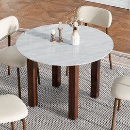 Willowmarble Round Dining Table