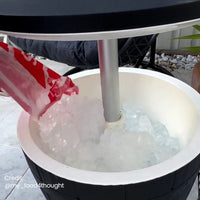 Black Ice Bucket Table