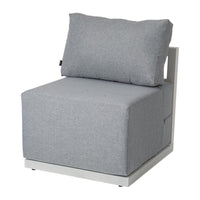 Alfresco 7-Seat Garden Lounge Set - Charcoal Grey