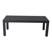 Four-Seat Alfresco Harmony Set - Charcoal Grey