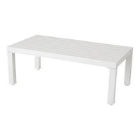 Alfresco 5-Seater Deep-Seated Patio Set - White