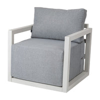 Alfresco 7-Seat Garden Lounge Set - White