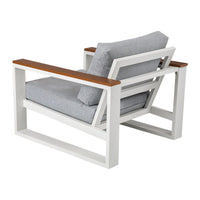 5 Seater Grandeur Lounge Suite - Charcoal Grey