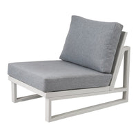 5 Seater Grandeur Lounge Suite - Charcoal Grey
