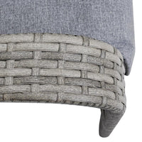 Coastal Weave Reclining Armchair with Bonus Cushion Covers