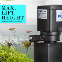 Aquarium Submersible Filter Pond Pump 1200L/H 22W 1.6m