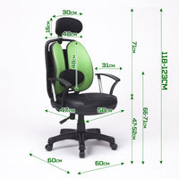 Ergonomic Korean Office Chair SUPERB GREEN