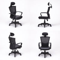 Ergonomic Korean Office Chair CHILL BLACK