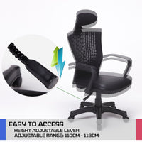 Ergonomic Korean Office Chair CHILL BLACK