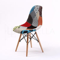 4X Retro Dining Cafe Chair DSW MULTI COLOUR