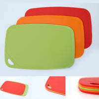 TPU Chopping Board Antibacterial Cutting Board Baby Food Grade GREEN