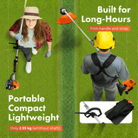 Dynamic Power 26cc Petrol Whipper Snipper Brush Cutter + 4 Blade