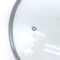 KOMAN Stainless Steel Glass Lid with Bakelite Handle - 26cm