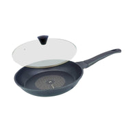 KOMAN Non-Stick Titanium Coating Frying Pan 26cm + Glass Lid