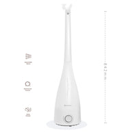 SANSAI Air Humidifier Ultrasonic Cool Mist 3.3L WHITE