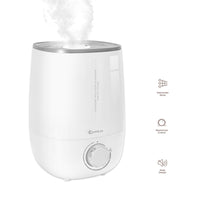 SANSAI Air Humidifier Ultrasonic Cool Mist 4.8L WHITE