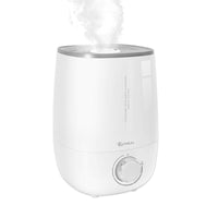 2X SANSAI Air Humidifier Ultrasonic Cool Mist 4.8L WHITE