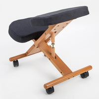 Ergonomic Adjustable Kneeling Chair BLACK