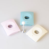 4X Door Stopper Wall Mount Door Stop Adhesive Catch Hole Advanced BEIGE