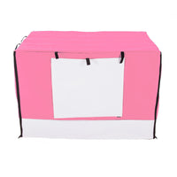 Cage Cover Enclosure for Wire Dog Cage Crate 48in PINK