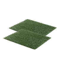 2 Grass Mat 63.5cm x 38cm for Pet Dog Potty Tray Training Toilet