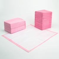 100pcs Pet Dog Cat Potty Training Toilet Mat Pads PINK