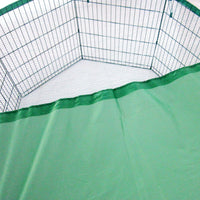 Net Cover Green for Pet Playpen Dog Cage 42in